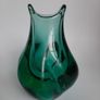 Vintage  czechoslovakian glass vase Miroslav Klinger 1960/1970 midcentury ; Czech Rep Image 4