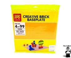 LELE Large Orange Creative Brick Base Plate Compatible With Lego 32 By 32 Studs Dots DIY Baseplate Compatible With Lego Building Blocks Series Toys for Children