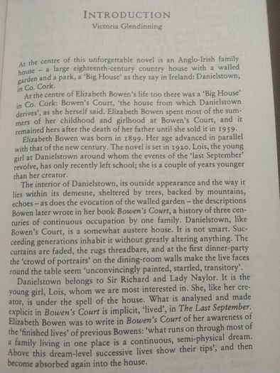 Elizabeth Bowen - The Last September