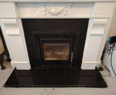 Heat Design Vitae 9kw cassette, fireplace, wood