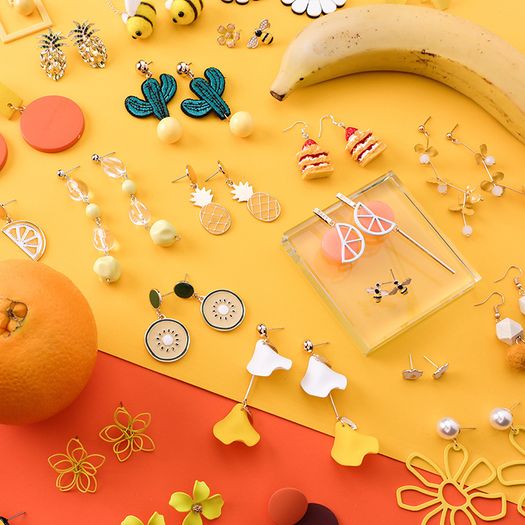 Creative Sweet Orange Earrings