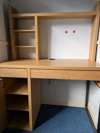 IKEA Micke workstation with chair