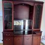 Mahogany Display Cabinet Image 2