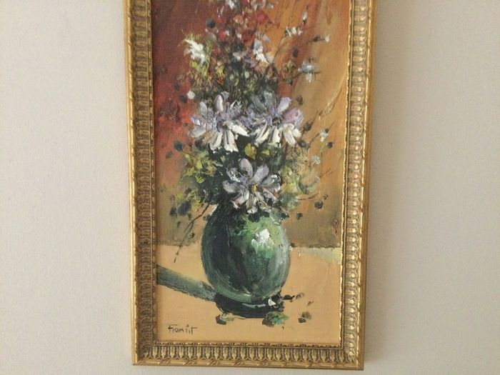 Art - Original Mixed Media on Board ( Frank Fitzsimmons)