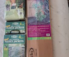 Garden Fruit Cage, Potato Tubs, Fleece Jackets, Weed Fabric