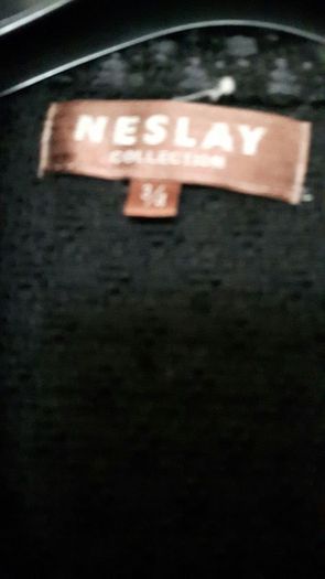 Loose fitting black and grey jacket