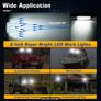 2pcs 6-Inch 18W LED Work Lights, Spotlight Off-Road LED Pods, Fog Lights, Driving Lamps with Adjustable Bracket, Ultra Bright Image 2