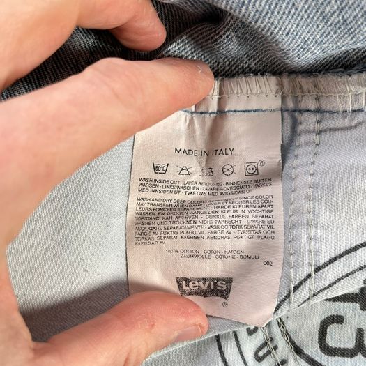 Vintage Levi's 643 Jeans Blue Mens W37 L30 90s Orange Tab Straight Fit - Italy