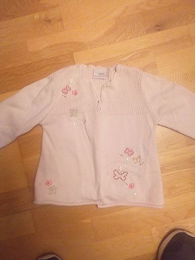 Next Girls Dress and cardigan