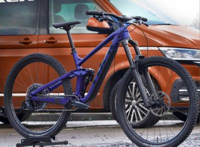 Trek Slash 8 Hex Blue Mountain Bike full suspension 170mm