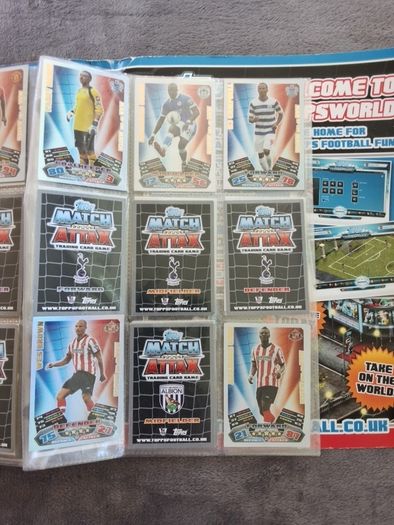 Match attax 2011 2012 cards