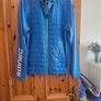 Druids golf jacket . Turquoise.. Full zip. Image 2