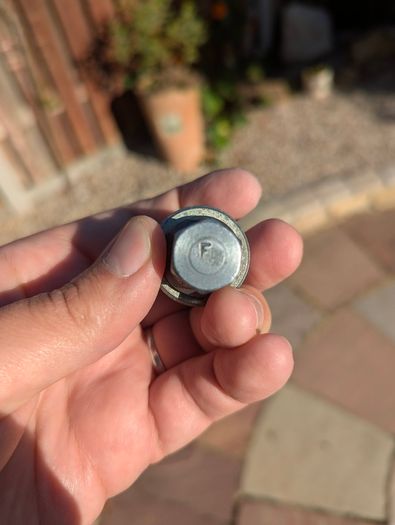 Audi Wheel Lock Nut Key Code #F (806) - A3 A4 A5 A6 Q3 Q5 Q7