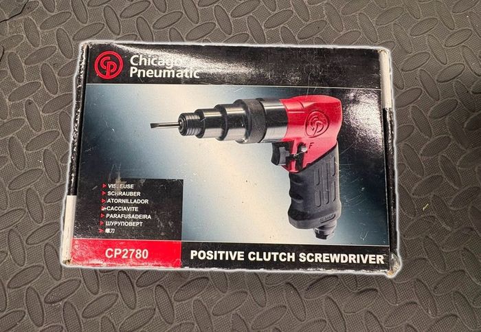 Air pneumatic power drill