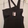 Black cutout bodycon dress Image 4