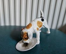 Rare Vintage Royal Doulton Jack Russell Terrier Dog Figurine