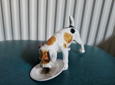 Rare Vintage Royal Doulton Jack Russell Terrier Dog Figurine