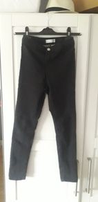 ZARA Girls Black Jeans age 10