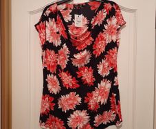 Cowl neck tshirt Bnwt