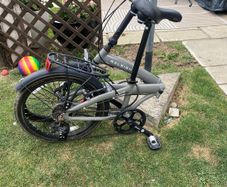 raleigh foldable bike
