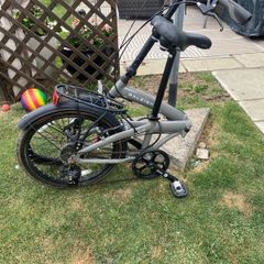 raleigh foldable bike
