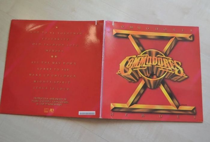 Commodores - Heroes 1980 - Vinyl LP