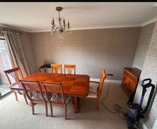 Mahogony Dining Table and Chairs