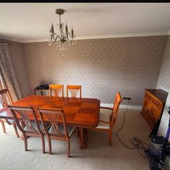 Mahogony Dining Table and Chairs
