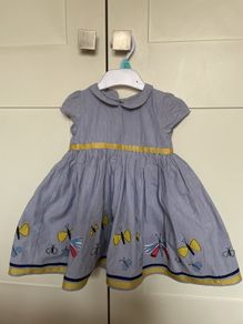 M&S baby dress 9-12 months.