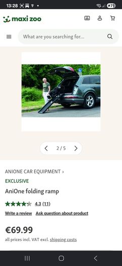 Foldable Dog Ramp