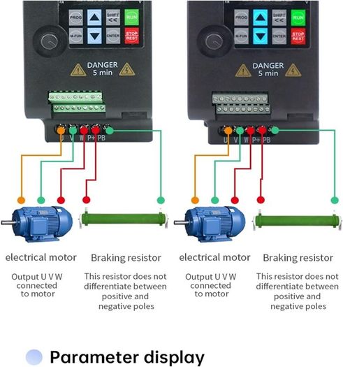 220v 380v  2.2KW Motor Speed Controller VFD Inverter Frequency Converter(2.2KW 220V)