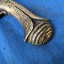 Vintage solid brass wall hanging pistol Image 4