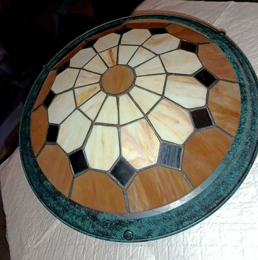 Glass ceiling shade