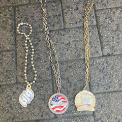 WWE necklaces orginal free postage