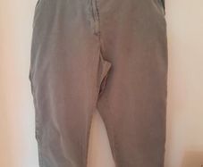 Green 100% Cotton Marks And Spencer Trousers UK 18