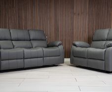 New 3+2 or 3+1+1 Holgate Leather Recliner Suite
