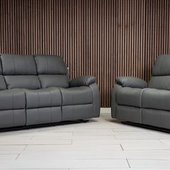 3+2 Holgate Leather Recliner Sofa Set