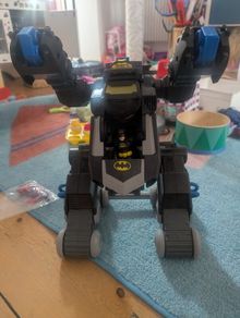 imaginext batman robot toy