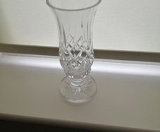Galway Crystal lantern for candle