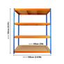 Heavy Duty Garage Shed Shelving / Racking Massive 400kgs Capacity Image 4