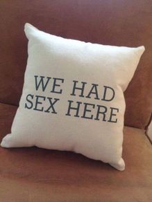 Funny cushion cover HOME DECOR