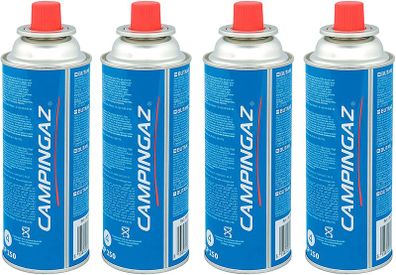 4pk Campingaz CP250 Butane Gas Cannisters