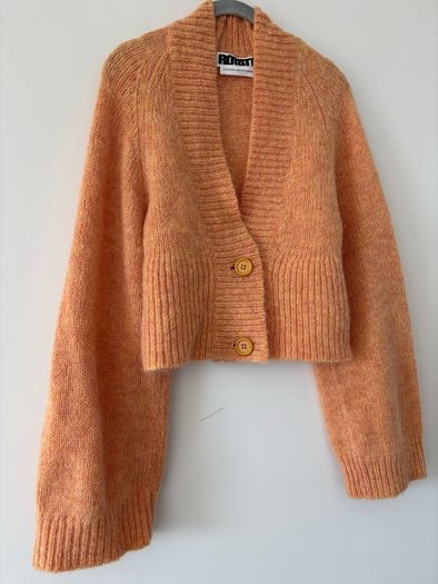 Rotate Birger Christensen wool alpaca cardigan