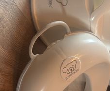 Babybjorn potty x 2 and adjustable seat x 1