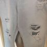 New Look Pale Blue Tori Mom high waist ripped jeans size UK16 EU44 Postage included Image 4