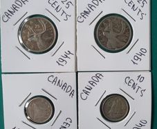 Silver coins