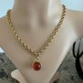 Gold tone Necklace Image 2