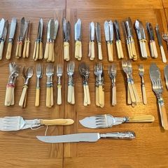 Antique Fish Cutlery Collection