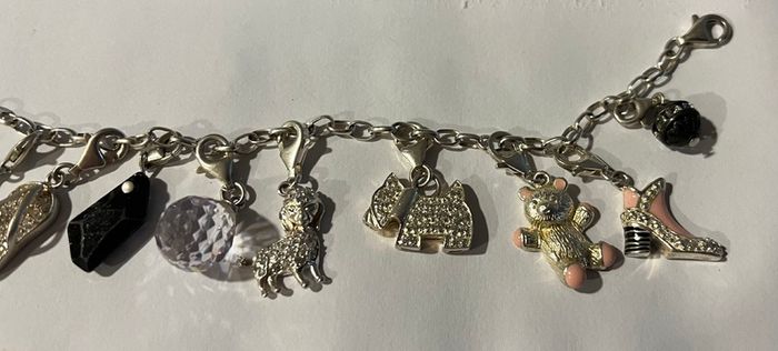 Sterling Silver Charm Bracelet