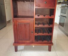 Mahogany Drinks Cabinet